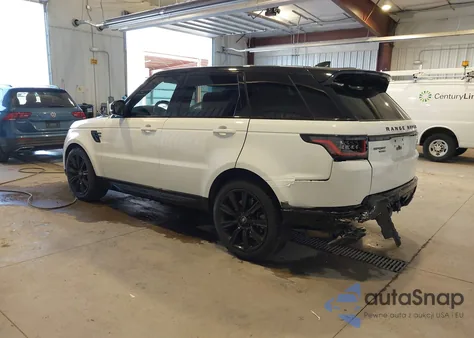 2021 Land Rover Range Rover Sport Hse Silver Edition from USA, damaged, VIN SALWR4RY8MA774778